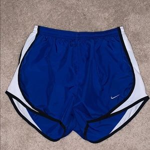 Nike tempo shorts royal blue